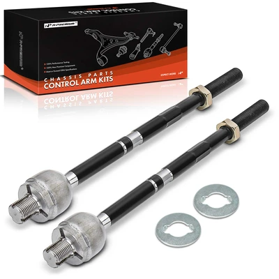 2 Pcs Front Inner Steering Tie Rod End