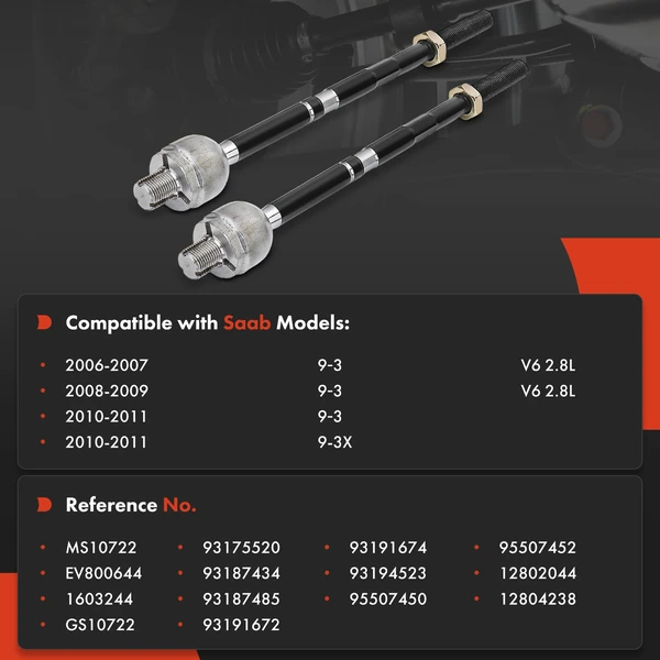 Tie Rod End Front Inner A-Premium APCA9133