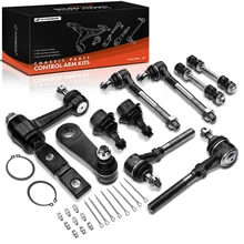 1997-1999 Ford F-250 A Set of 10 Ball Joint and Sway Bar Link Full Kit Front Side A-Premium APCA1579