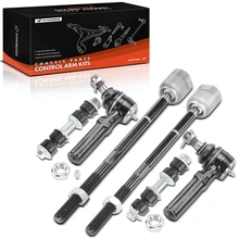 1995-1998 Plymouth Neon A Set of 6 Sway Bar Link and Tie Rod End Kit Front Side A-Premium APCA1594