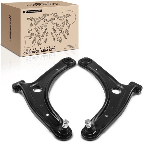 2007-2017 Jeep Patriot 2-Pc Control Arm and Ball Joint Kit, Front Lower with Ball Joint A-Premium APCA1605