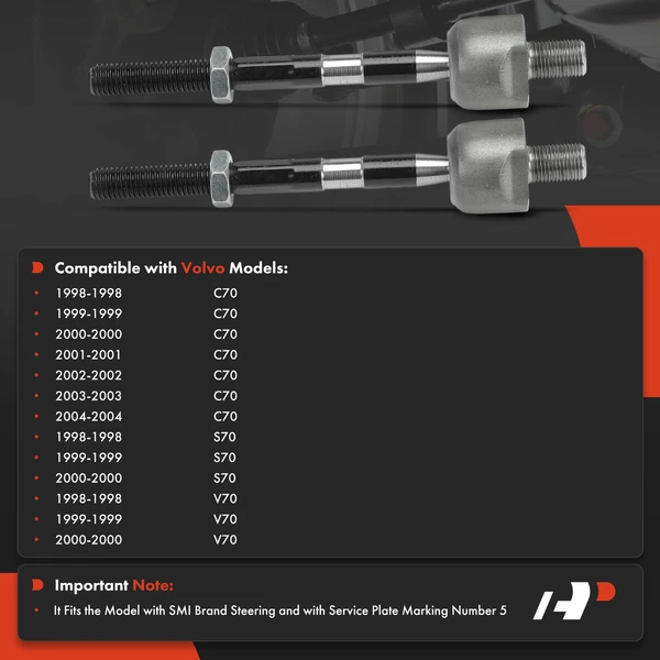 Tie Rod End Front Inner A-Premium APCA8007