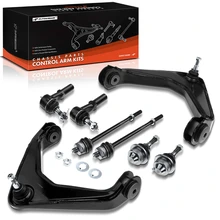 2001-2004 GMC Sierra 2500 A Set of 8 Control Arm Ball Joint and Tie Rod End Kit Front Side A-Premium APCA1616