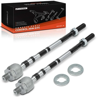 2 Pcs Front Inner Steering Tie Rod End