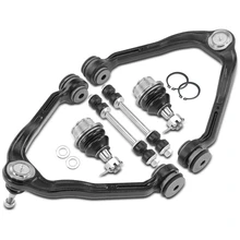 8 Pcs Control Arm & Ball Joint Stabilizer Bar End Link
