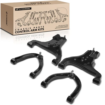 4 Pcs Front Control Arm with Ball Joint