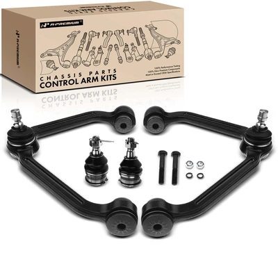 4 Pcs Front Control Arm with Ball Joint