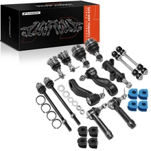 2005-2006 Chevrolet Silverado 1500 A Set of 17 Ball Joint and Sway Bar Link Full Kit Front Side A-Premium APCA1685