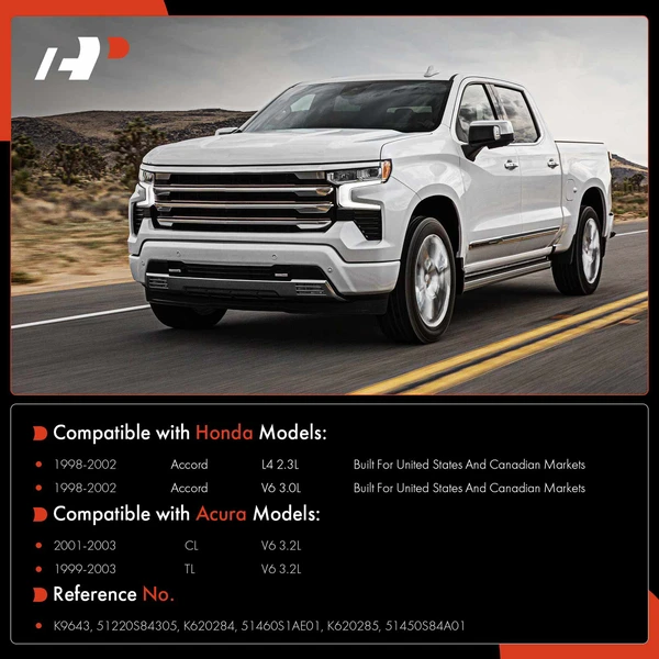 A Set of 4 Control Arm and Ball Joint Kit Front Side A-Premium APCA1693