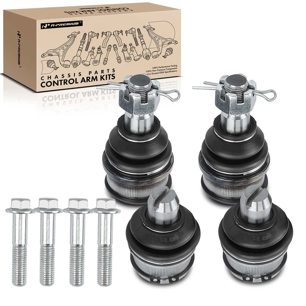 4 Pcs Front Ball Joint for Ford Explorer Ranger 89-97 Mazda B2300 B3000 4000 Navajo