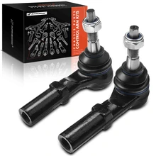 2 Pcs Outer Steering Tie Rod End