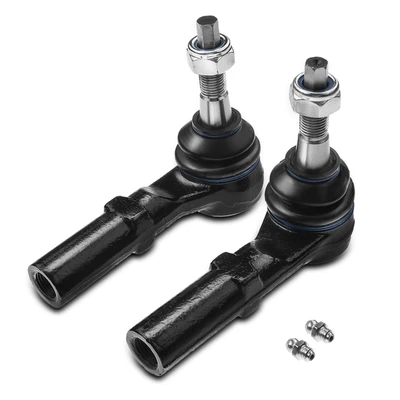 2 Pcs Outer Steering Tie Rod End