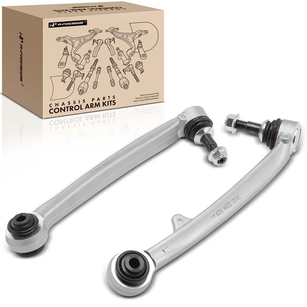 2016-2021 BMW M2 2-Pc Control Arm and Ball Joint Kit, Front Rearward with Ball Joint A-Premium APCA6371