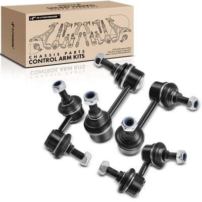 4 Pcs Front & Rear Suspension Stabilizer Bar Link