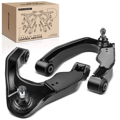 2 Pcs Front Upper Control Arm with Ball Joint