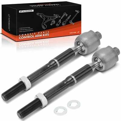 2 Pcs Front Inner Tie Rod End