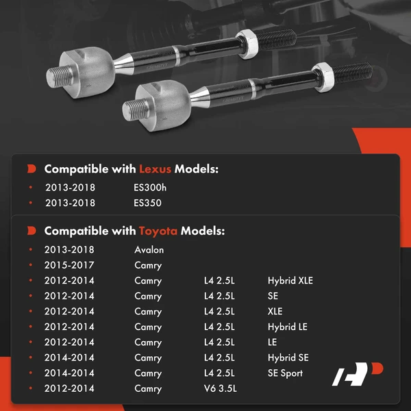 Tie Rod End Front Driver & Passenger Inner A-Premium APCA8008