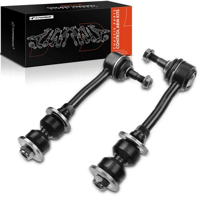 2 Pcs Front Stabilizer Bar Link & Bushing Kit