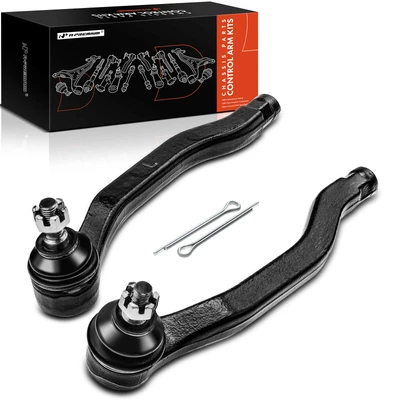 2 Pcs Outer Steering Tie Rod End