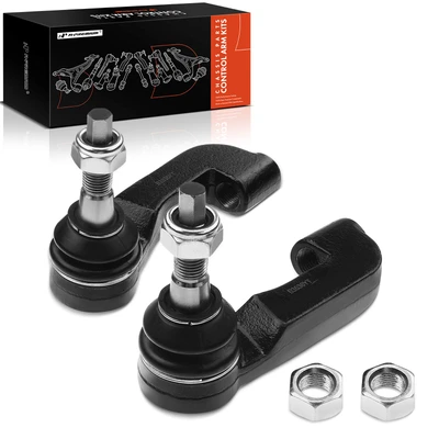 2 Pcs Front Outer Steering Tie Rod End