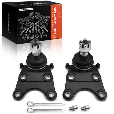 2 Pcs Front Lower Ball Joint