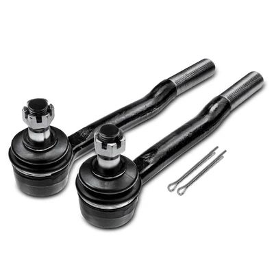 2 Pcs Front Inner Steering Tie Rod End