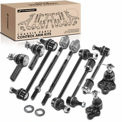 10 Pcs Sway Bar Link & Tie Rod End & Ball Joint