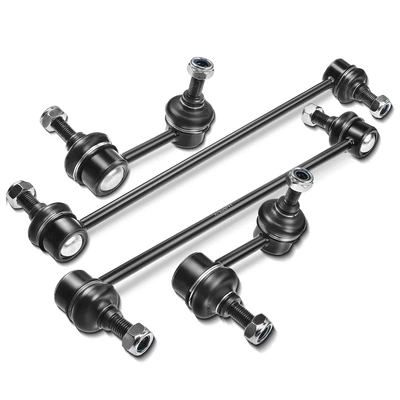 4 Pcs Front & Rear Stabilizer Bar Link