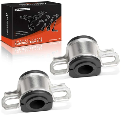 2 Pcs Front To Frame Stabilizer Sway Bar Bushing Kit