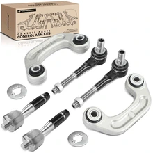 6 Pcs Stabilizer Bar Link & Tie Rod End