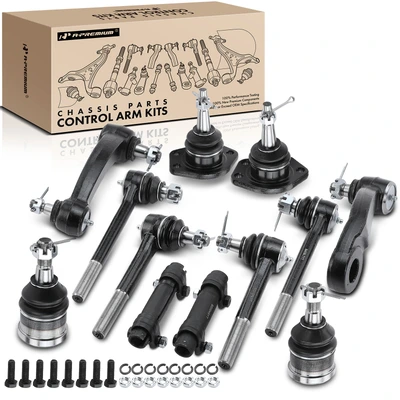 12 Pcs Tie Rod End Ball Joint