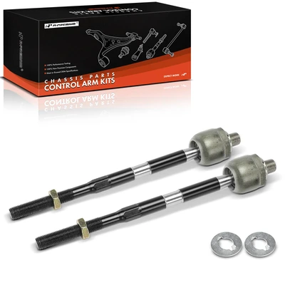 2 Pcs Front Inner Steering Tie Rod End