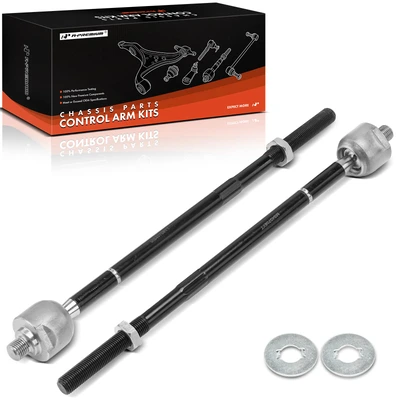 2 Pcs Front Inner Tie Rod End