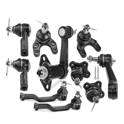 10 Pcs Tie Rod End Ball Joint Pitman Arm Idler Arm