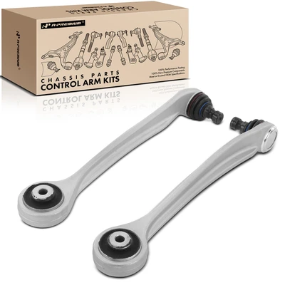 2 Pcs Front Upper Forward Control Arm & Ball Joint Assembly