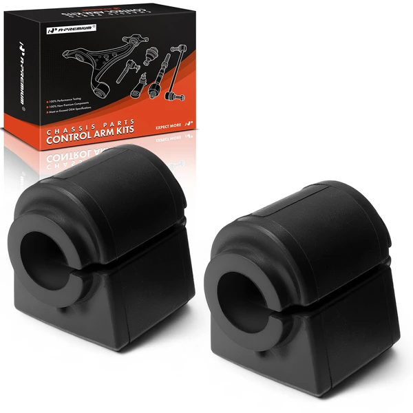2-Pc Sway Bar Bushing Kit with Bar, Front To Frame A-Premium APCA9546