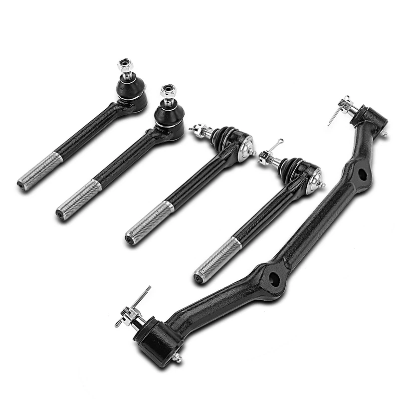 5 Pcs Inner & Outer Tie Rod End for Chevrolet Blazer GMC Jimmy Sonoma Isuzu Hombre