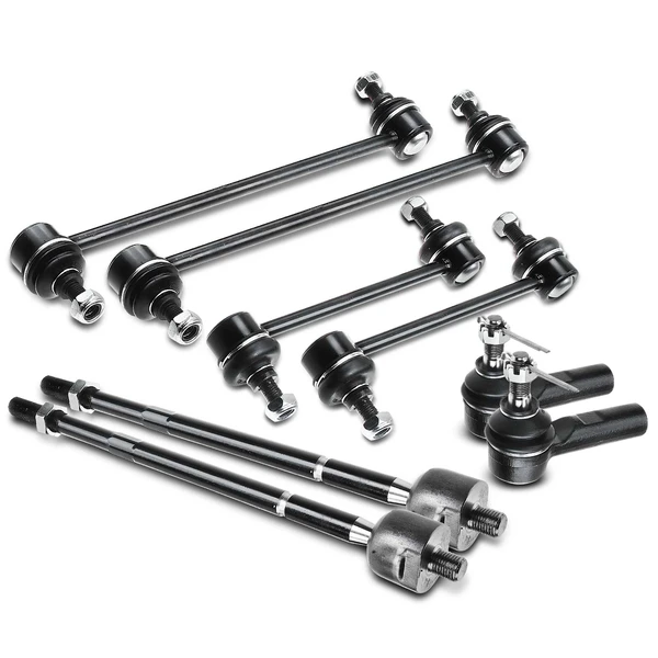 1997-2001 Lexus ES300 A Set of 8 Sway Bar Link and Tie Rod End Kit Front & Rear A-Premium APCA1281