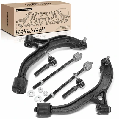 6 Pcs Control Arm & Ball Joint Assembly