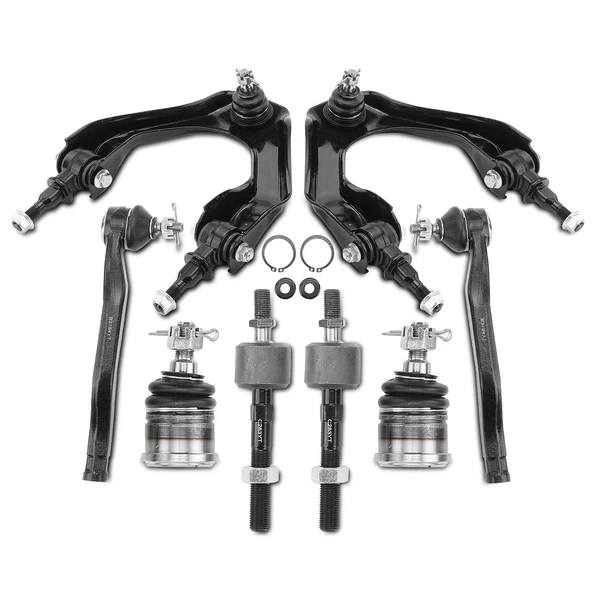 A Set of 8 Control Arm Ball Joint and Tie Rod End Kit Front Side A-Premium APCA1287