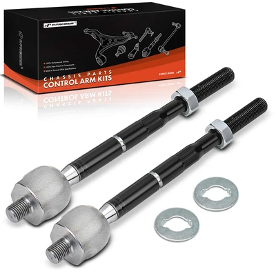 2 Pcs Front Inner Tie Rod End