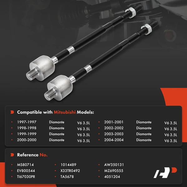 Tie Rod End Front Driver & Passenger Inner A-Premium APCA9127