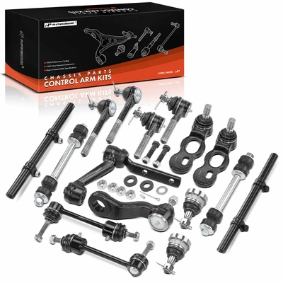 16 Pcs Sway Bar Link Tie Rod Pitman Idler Arm