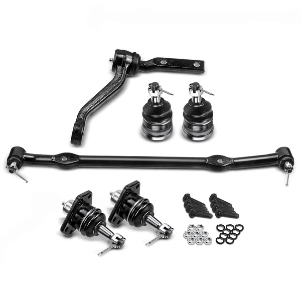 A Set of 6 Ball Joint Idler Arm and Tie Rod End Kit Front Side A-Premium APCA1337