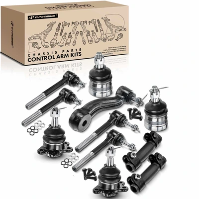 11 Pcs Front Tie Rod End with Ball Joint