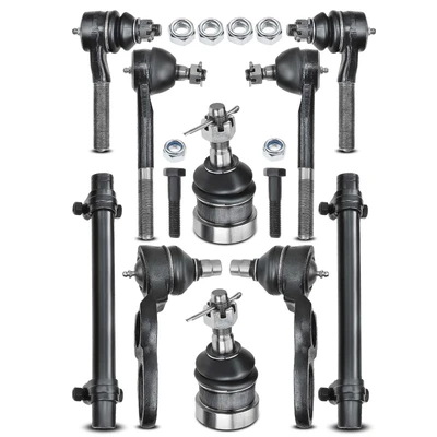 10 Pcs Front Tie Rod End with Ball Joint