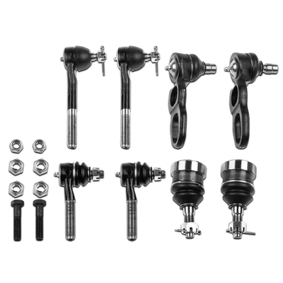 8 Pcs Inner & Outer Tie Rod End with Ball Joint