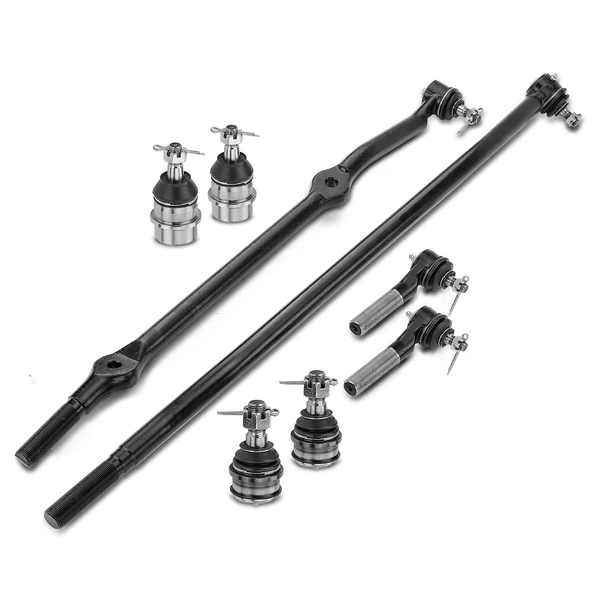 A Set of 8 Ball Joint and Tie Rod End Kit Front Inner & Outer A-Premium APCA1362