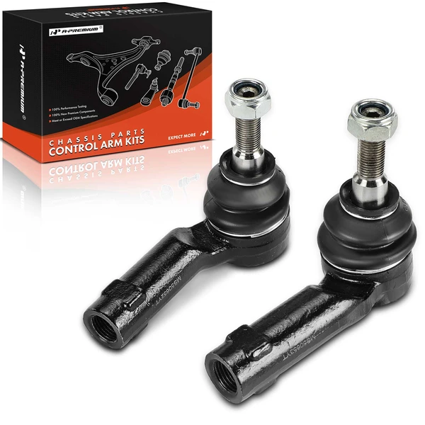 2 Pcs Front Outer Tie Rod End for Jeep Cherokee 2014-2018