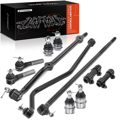 11 Pcs Tie Rod End & Ball Joint & Track Bar